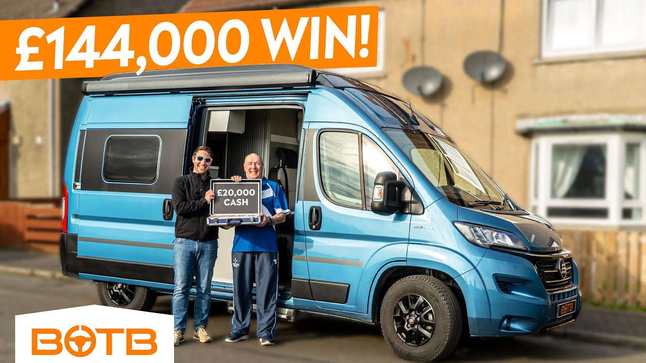 Is this the best off-road Motorhome? New Hymer ML-T Win! PLUS &pound;20,000 Cash! BOTB CAR WINNER!