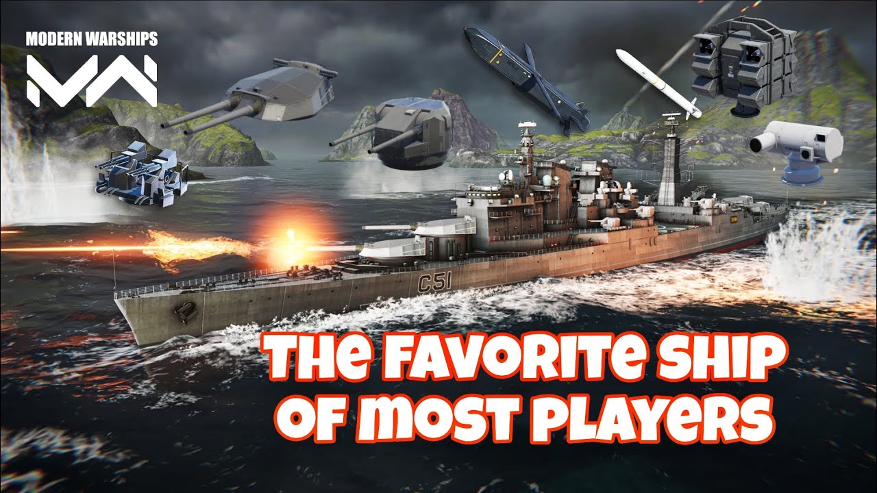 The Favorite Ship Of Most Players #modernwarships #mwcreator #gaming 