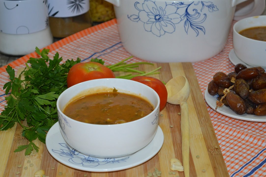 الحريرة المغربية التقليدية مع سر لذتها Harira La soupe Marocaine
