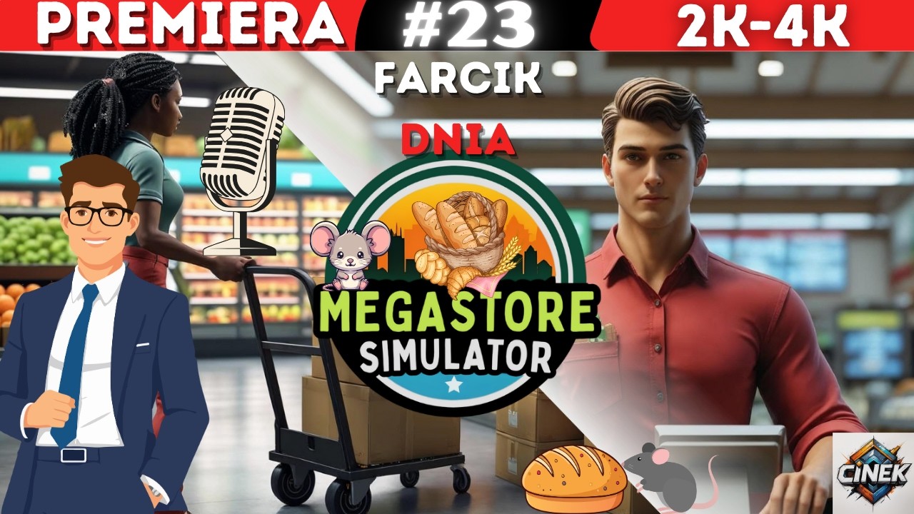 FARCIK DNIA🏪MEGASTORE SIMULATOR #23 #simulator #gameplay #letsplay #games