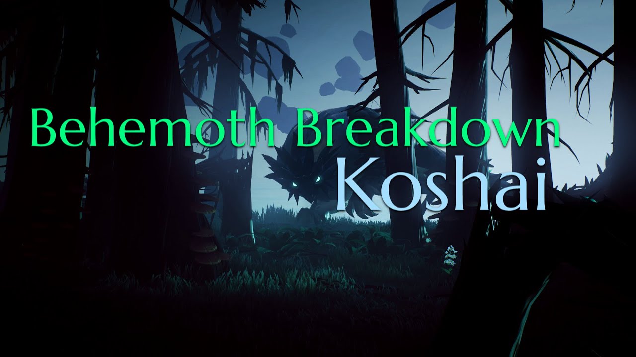 Dauntless Behemoth Breakdown: Koshai