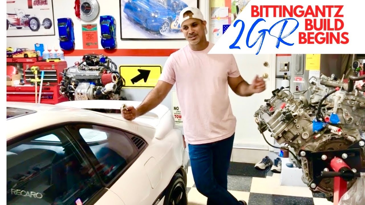 Начало сборки Toyota MR2 2GR 1991 года — список запчастей E1