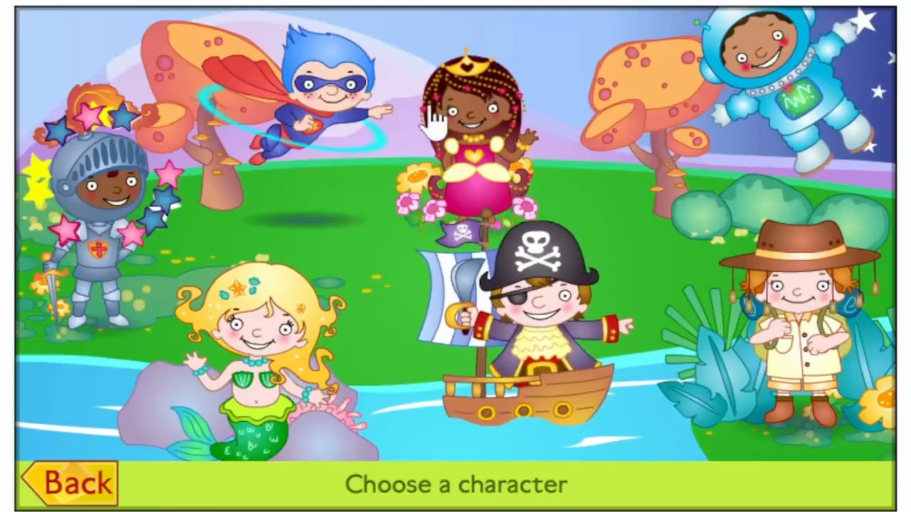 Jackanory Junior: Picture Story/Character Maker/Rhyme Maker/Sharing Stories/Talking Stories Gameplay