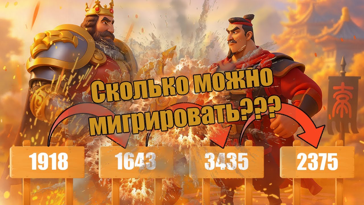 Rise of Kingdoms: История моего аккаунта 🔥 От новичка до бойца КВК