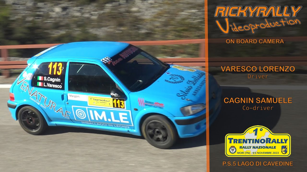OBC VARESCO - CAGNIN // 1° Trentino Rally 2023 // P.S.5 Lago di Cavedine