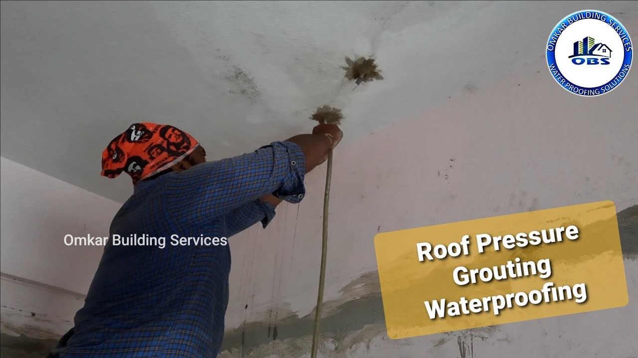 Pressure Grouting Waterproofing || Injection Waterproofing || Omkar Building Services || Grouting |