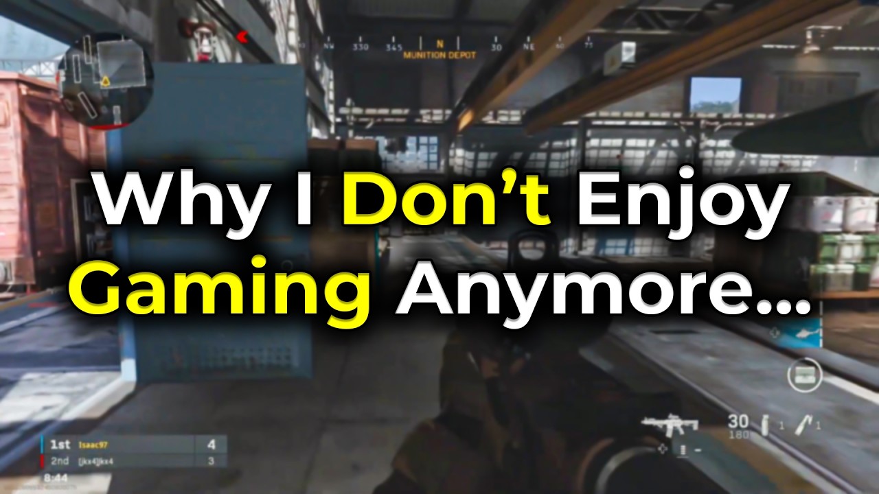Why I Don&rsquo;t Enjoy Gaming Anymore...
