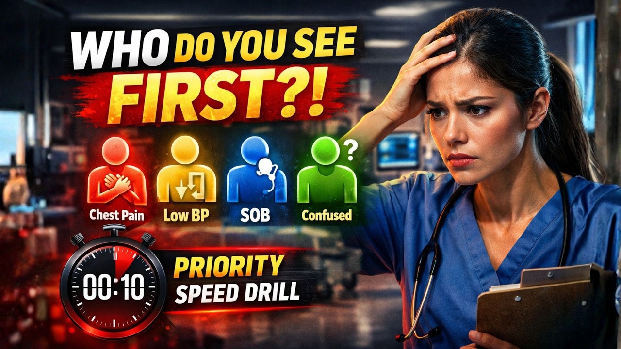 Who Do You See First? Speed Drill | Priority Questions #2026 #education #study #explore #fypシ゚viral