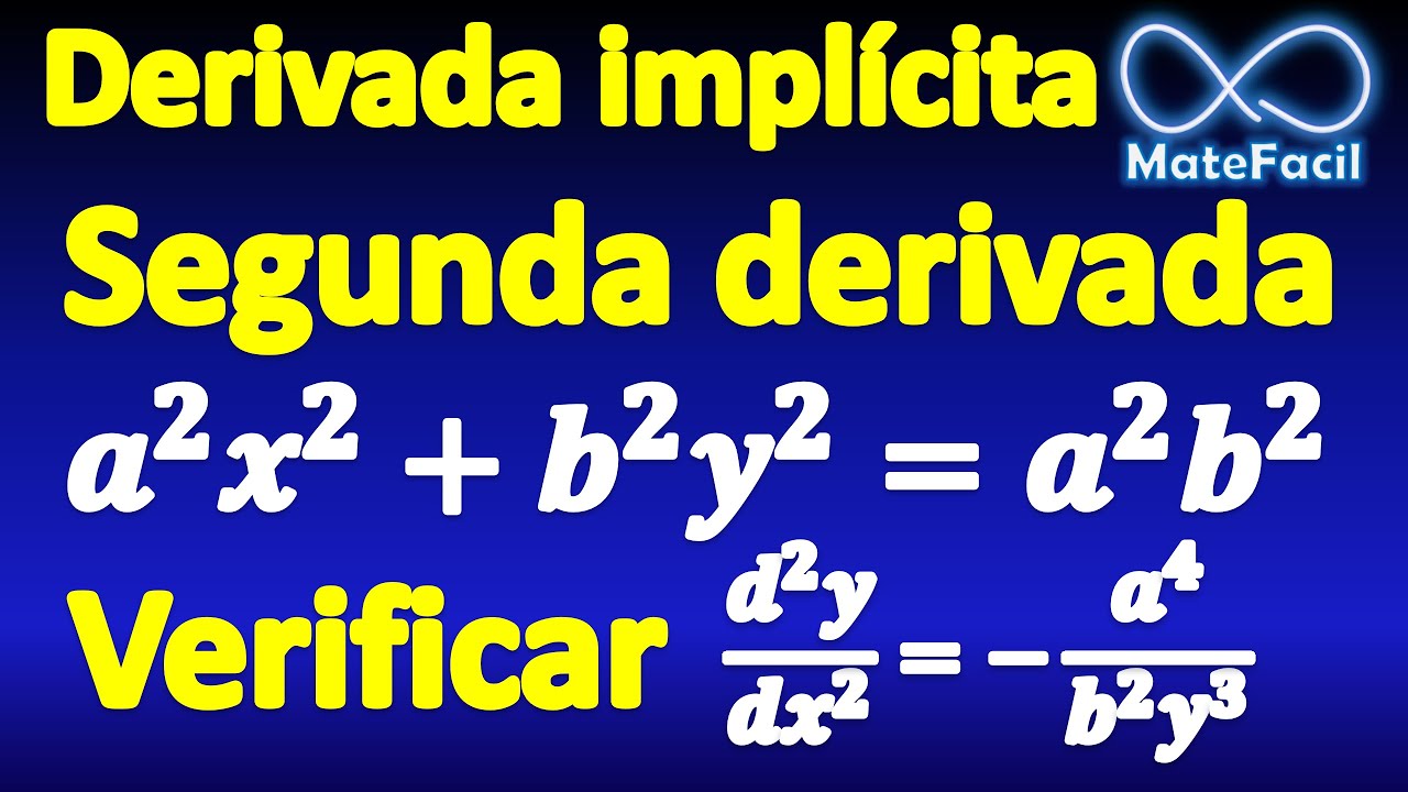 Неявная деривация: вторая производная