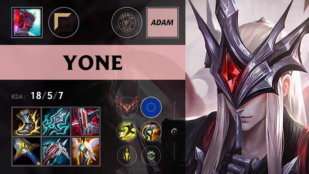 (FK Adam) Yone Top vs Taliyah - EUW Grandmaster Patch 26.13