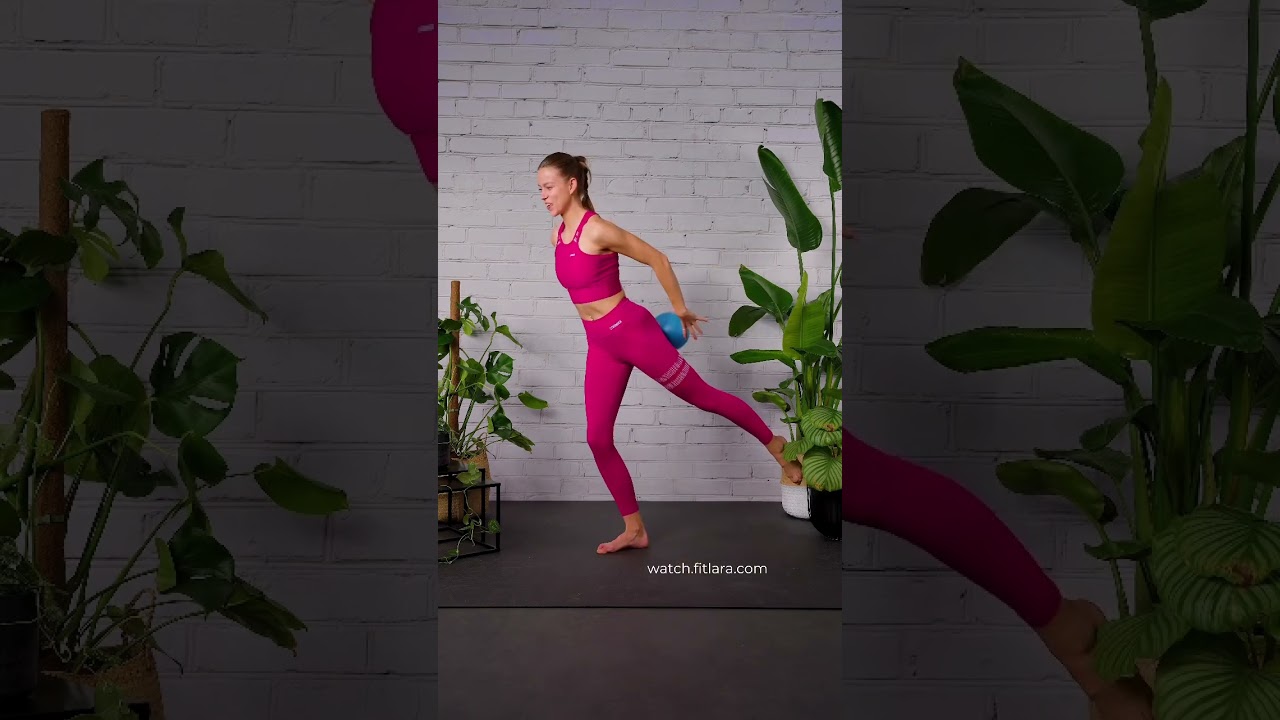 6 Pilates Exercises with Ball