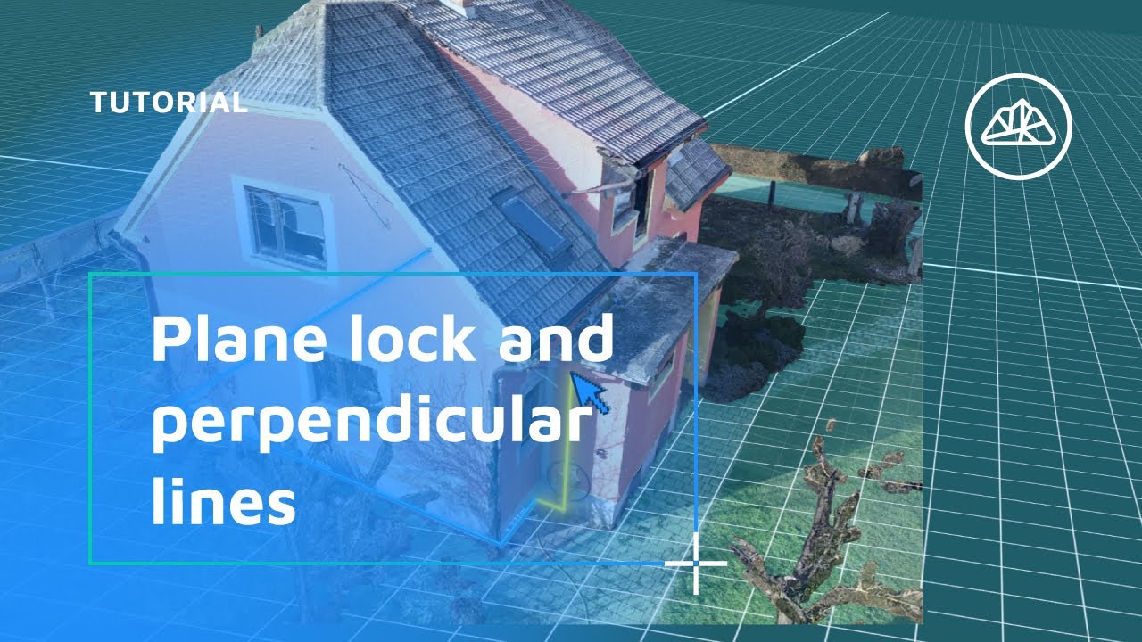 Plane Lock & Perpendicular Lines | Quick 3Dsurvey Tutorial