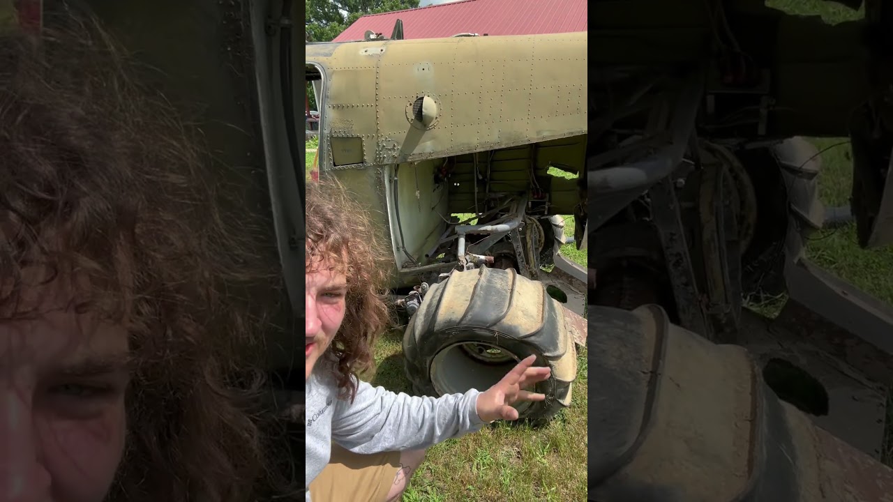 Follow to keep up with the helicopter car build! #helicopter #car #build