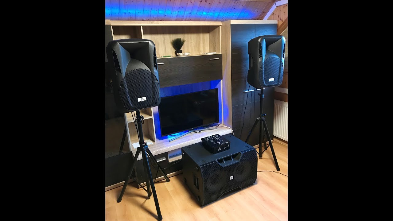 the box PA 12 DSP + the box Pyrit 212 Sub A