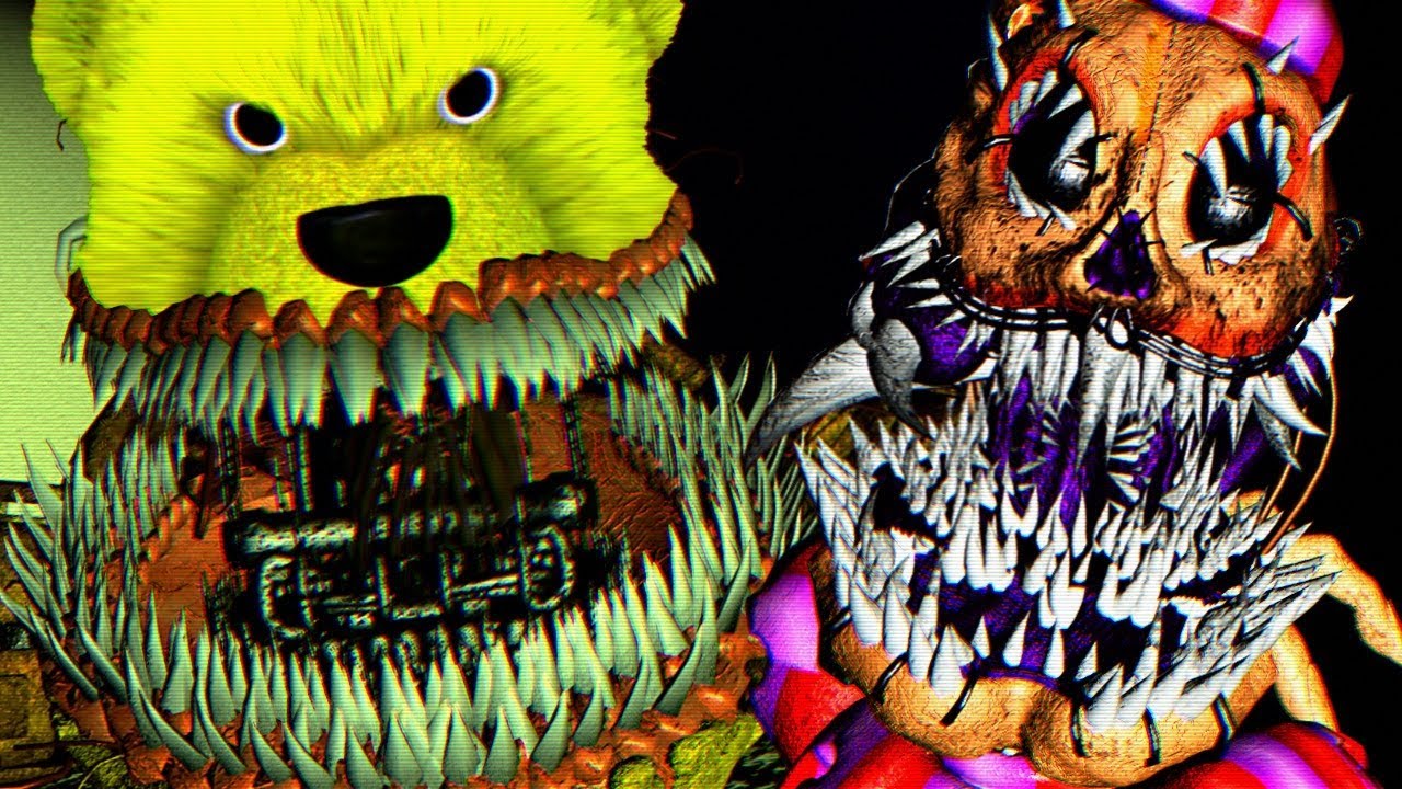 FNAF ТАКИХ СТРАШНЫХ АНИМАТРОНИКОВ из ФНАФ ТЫ ЕЩЁ НЕ ВИДЕЛ !!! ГОТОВИМ ПИЦЦУ для СТРАШНОЙ ЧИКИ !!!