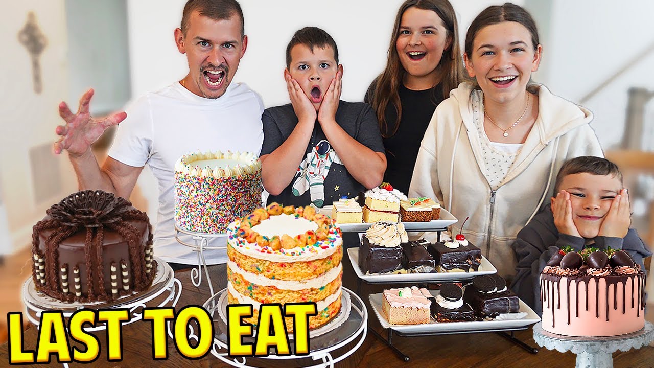 LAST TO EAT CAKE!! | JKREW