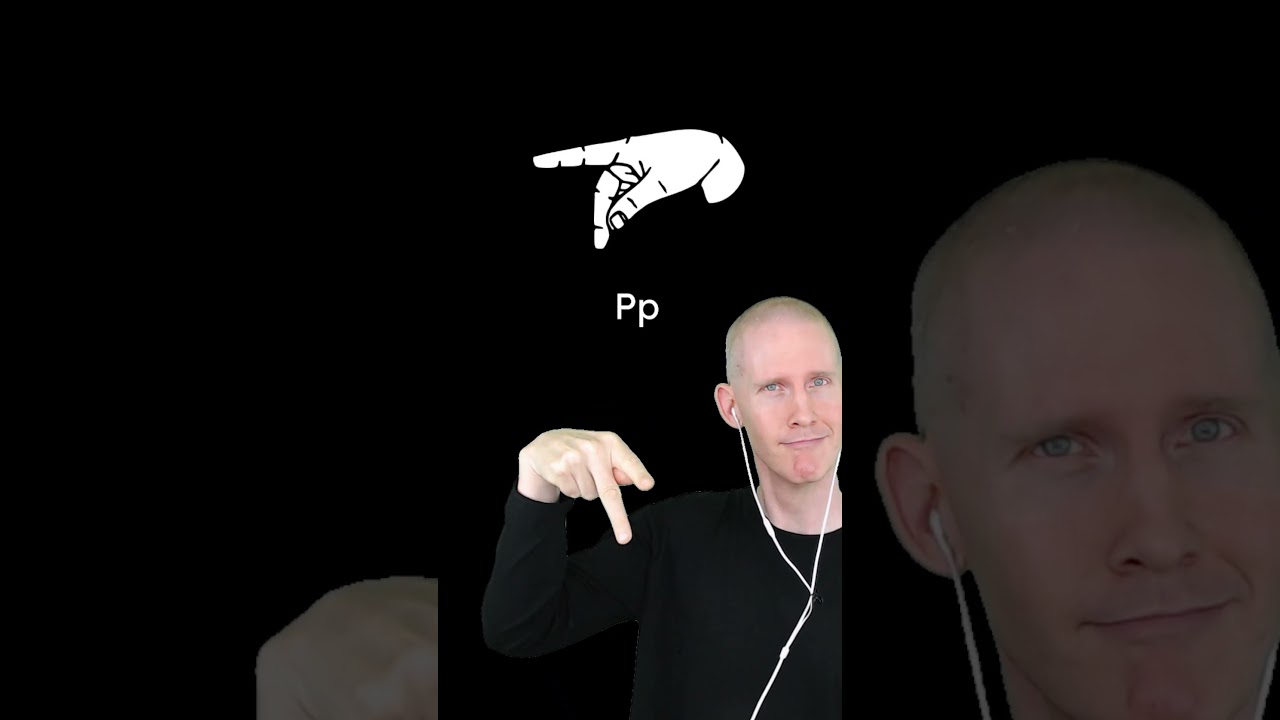 ❤️ Как писать буквы алфавита ASL!