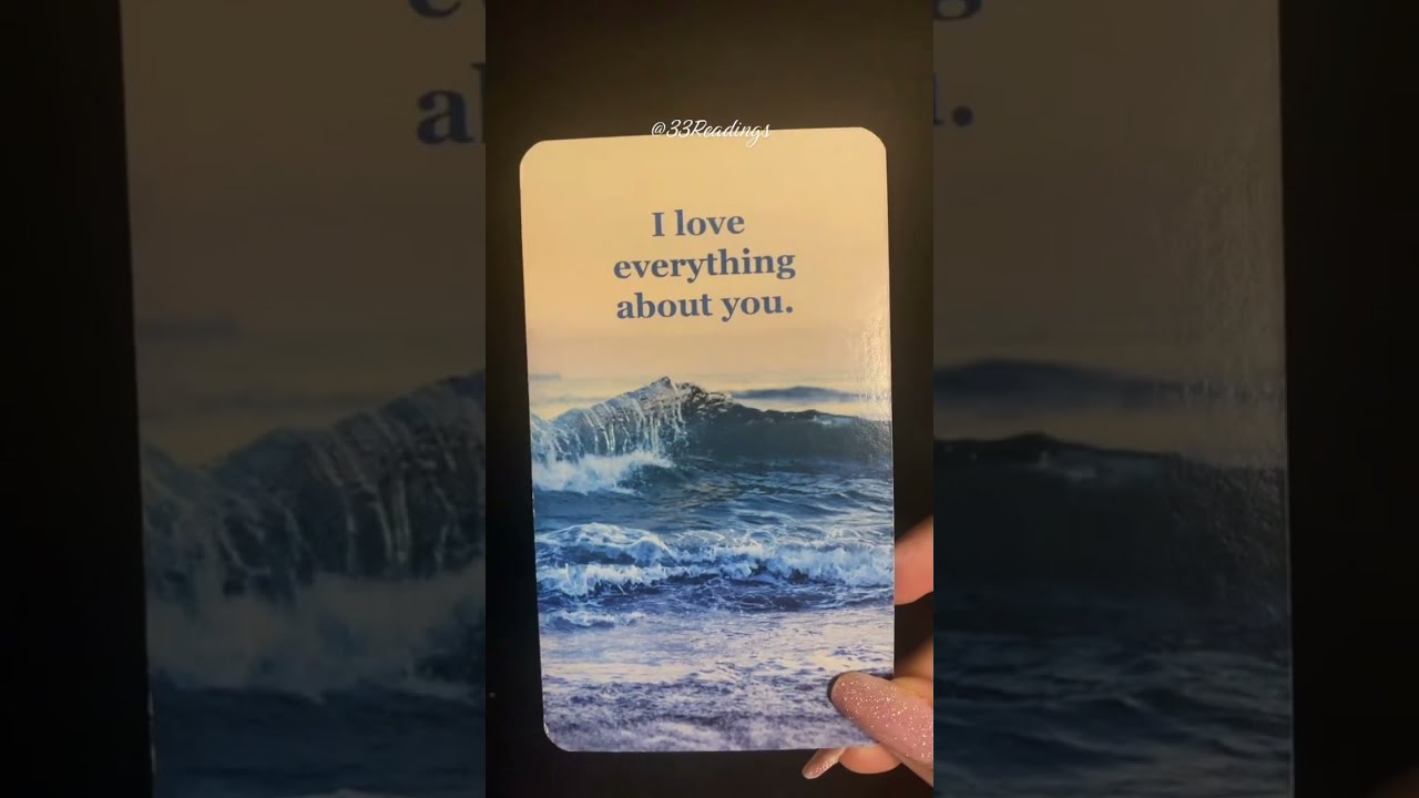 THEY LOVE EVERYTHING ABOUT YOU !! ❤️💌 #tarot #33readings #lovemessage #love #crush