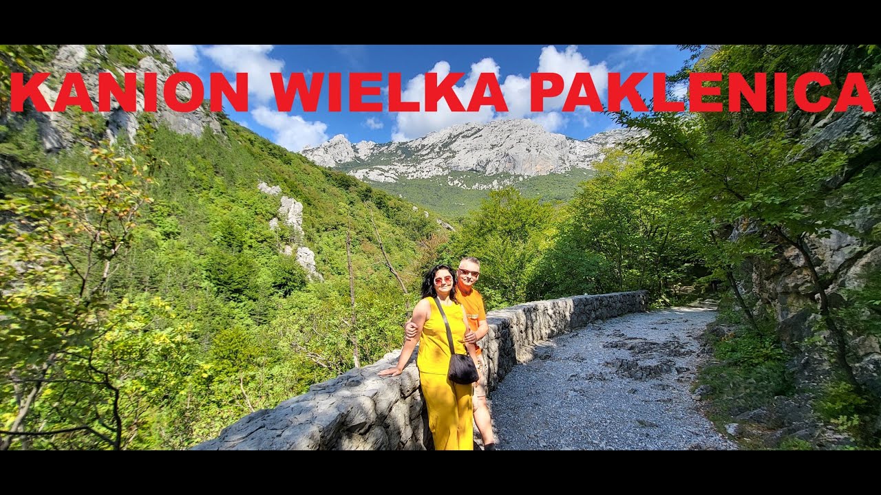 CHORWACJA - Park Narodowy Paklenica, Kanion rzeki Zrmanje