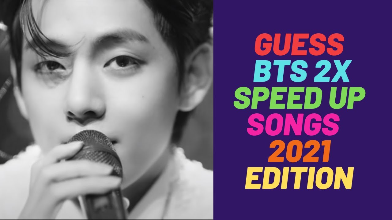 |BTS QUIZ/GAME|Can you guess BTS 2x faster songs?(songs every army know)