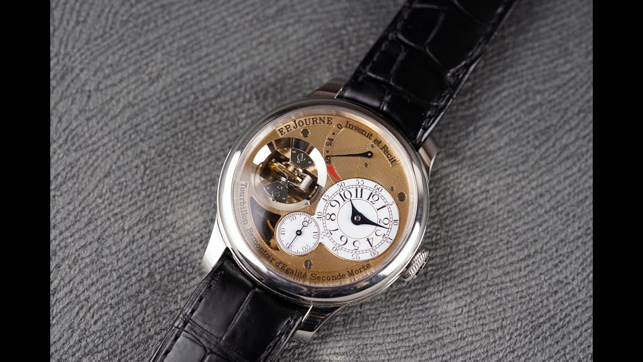 F.P. Journe Tourbillon Vertical in Platinum | #fpjourne #tourbillon #fpj