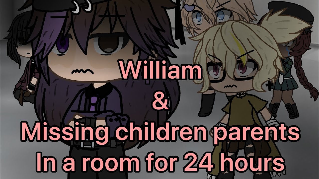 || William Afton & The Missing Children Parents In a Room For 24 Hours || Pt: 3 || My AU ||