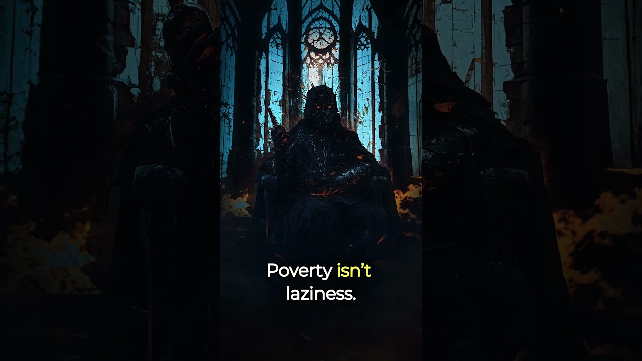 💀...#PovertyMindset #ScarcityPsychology #BrainOnPoverty