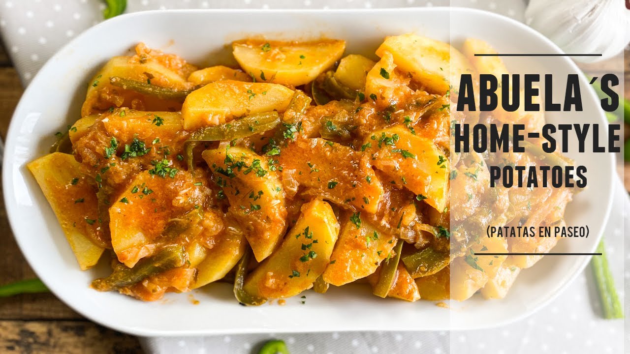Abuela's Home-Style Potatoes | A Traditional Dish Made by Grandmothers