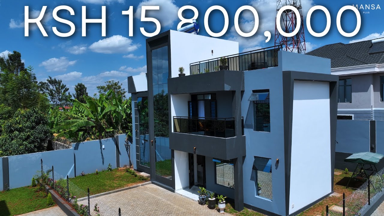 Inside Ksh.15,800,000 4Bedroom (SOLD) Mansion House Tour in Ruiru Nairobi #realestate villa property