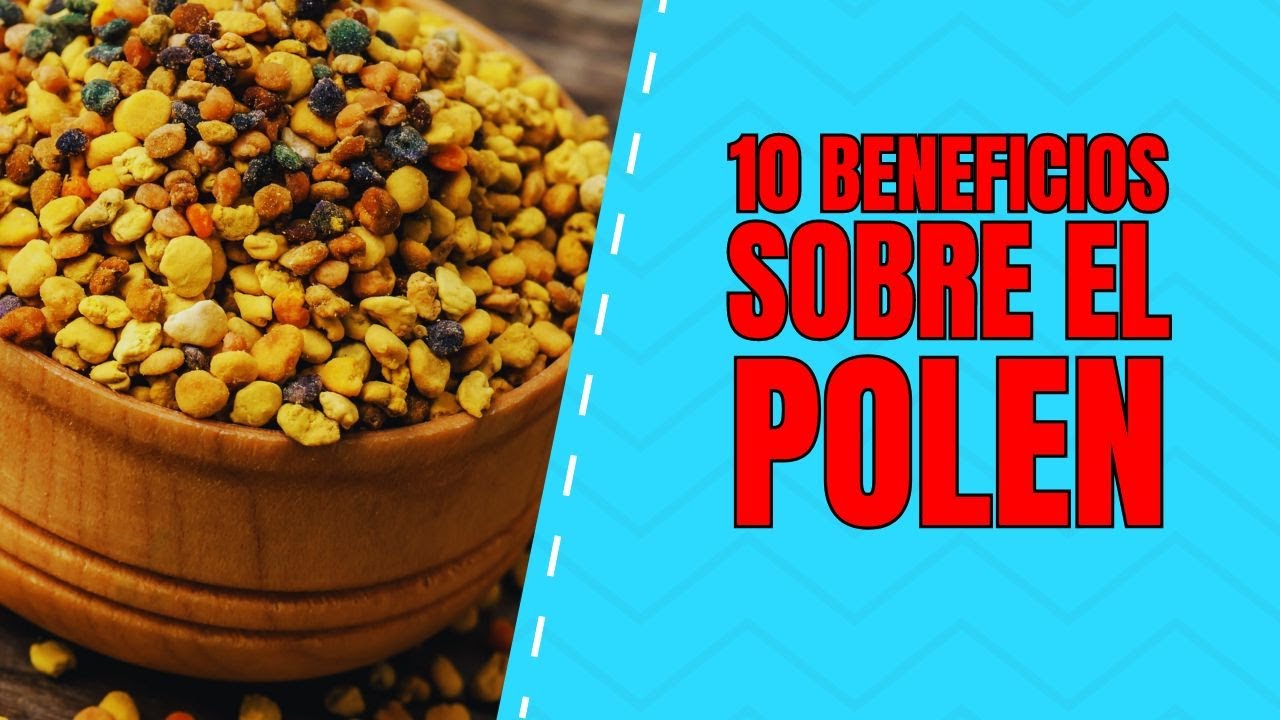 10 asombrosas propiedades del polen que benefician tu salud 🌼