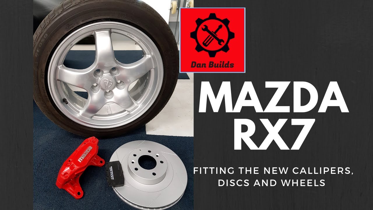 Fitting new Dixcel discs and pads to my Mazda RX7 RS