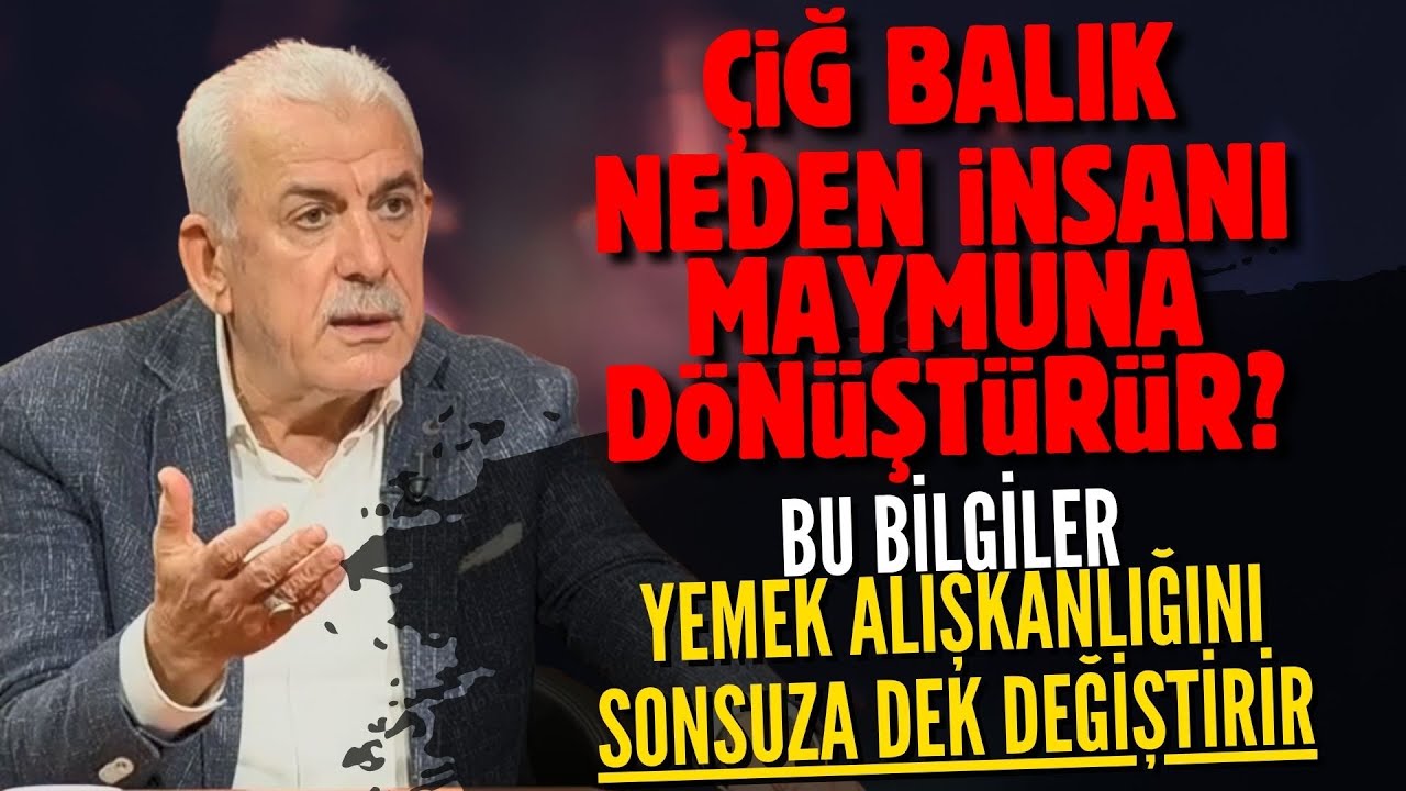 Balığı &ccedil;iğ yediğinizde aklınıza ne oluyor? Maymuna d&ouml;n&uuml;şt&uuml;ren etki!