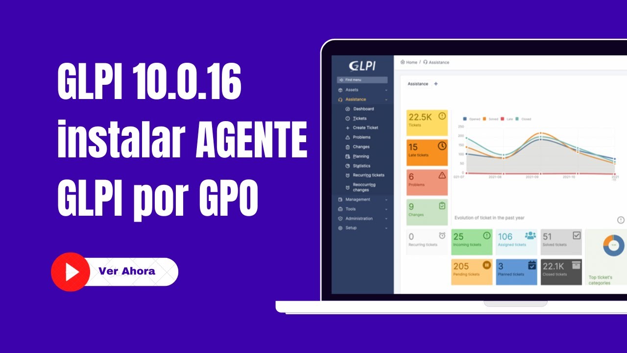 GLPI 10.0.16 - Instalar agente nativo por GPO (Group Policy Object)