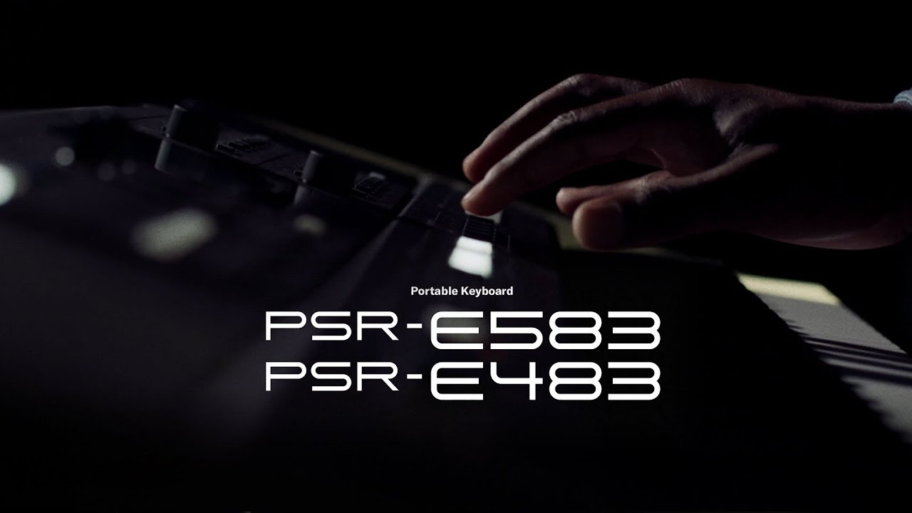PSR-E483/E583 Walkthrough Video