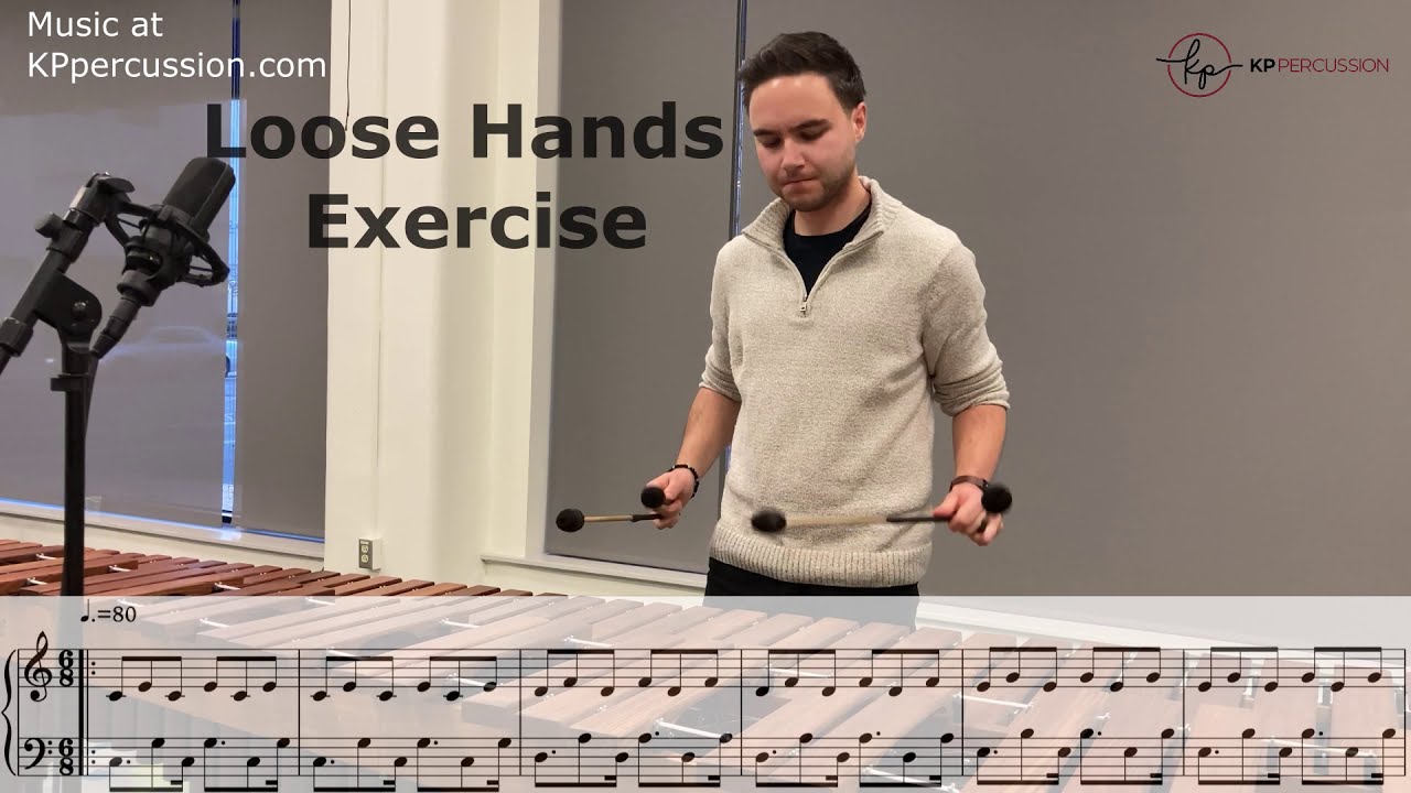 Quick Technique: Loose Hands - Marimba Exercise