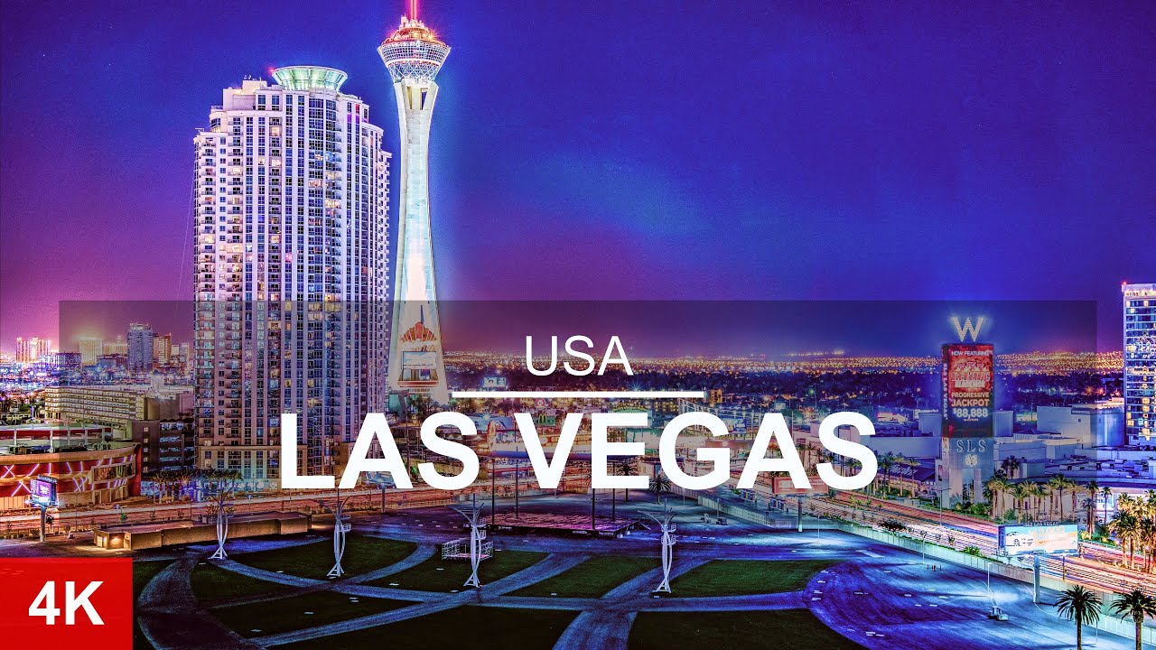 Las Vegas, USA – Aerial Drone Video [4K]