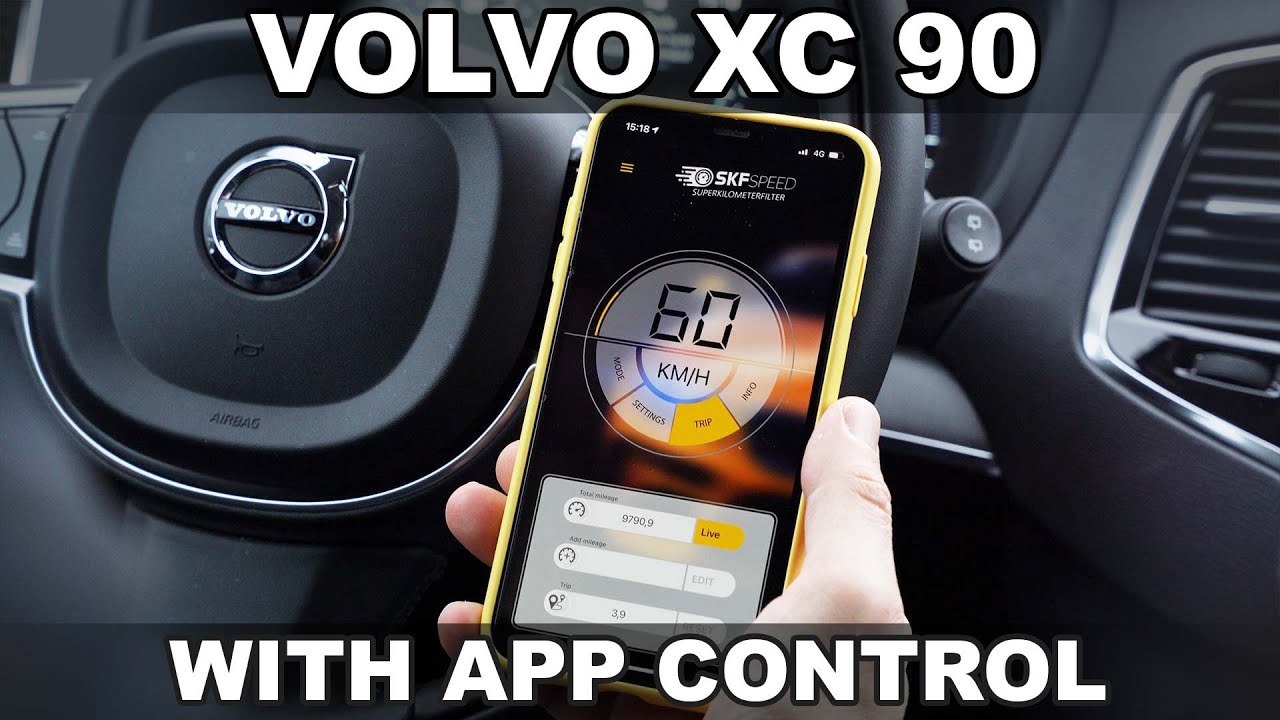 Mileage Stopper | KM Filter | Tachostopper | Tachofilter | VOLVO XC 90 now with APP CONTROL