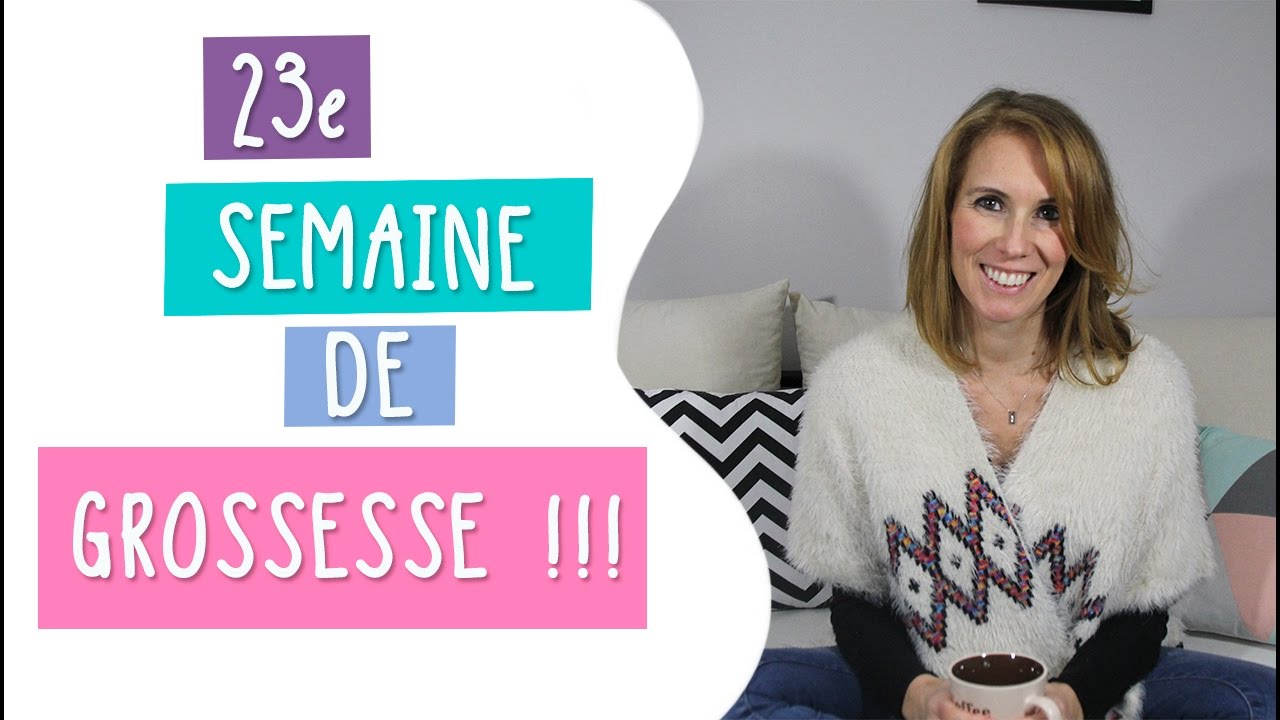 23e semaine de grossesse - j'ai testé le massage femme enceinte !