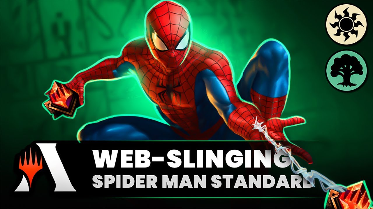 🕸️ SELESNYA SPIDERS! | WEB-SLINGING AGGRO no STANDARD com HOMEM-ARANHA! (Magic Arena)