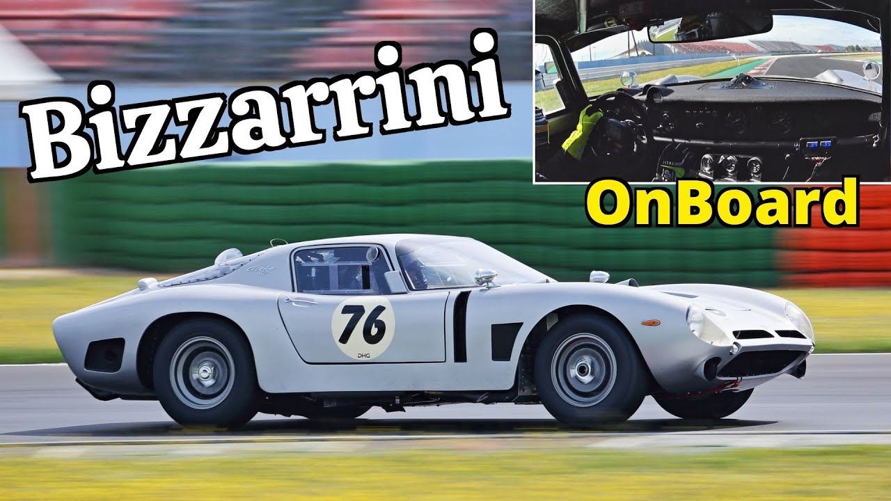Bizzarrini Grifo 5300 GT by DHG Racing - Oliver Hart OnBoard at Kateyama Misano TestDays