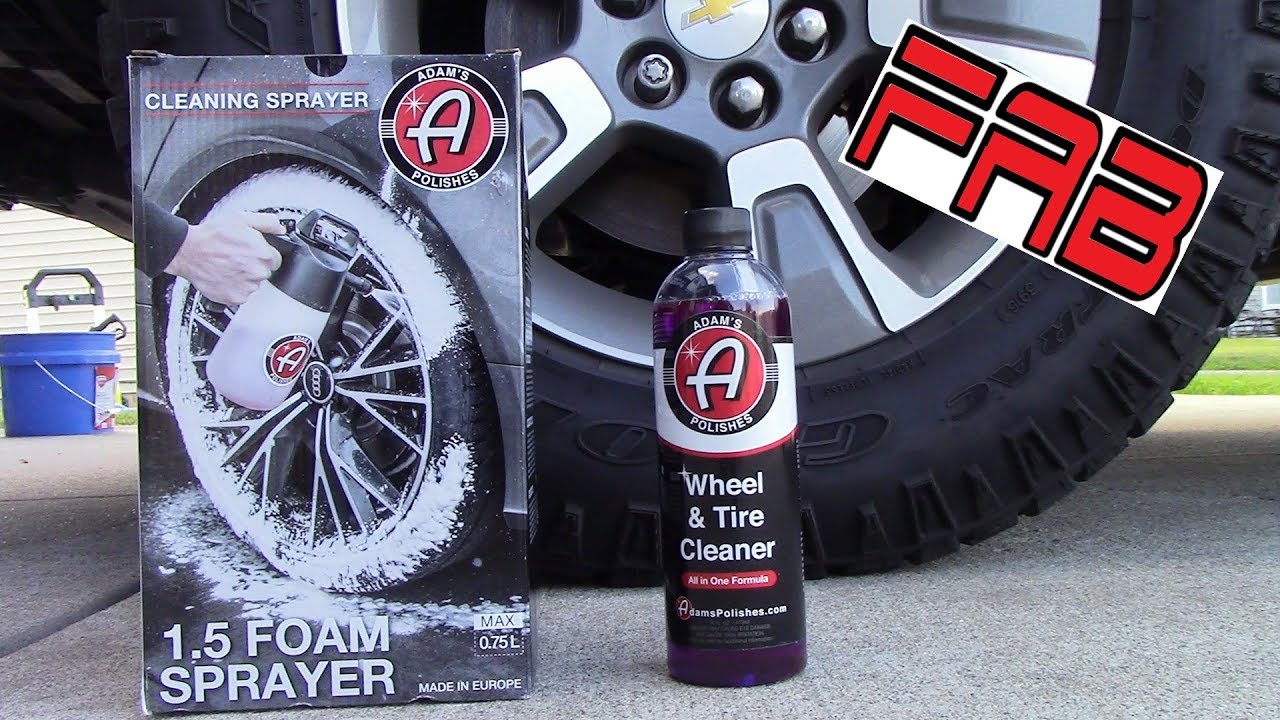 Adam's Polishes New AIO Wheel and Tire Cleaner!