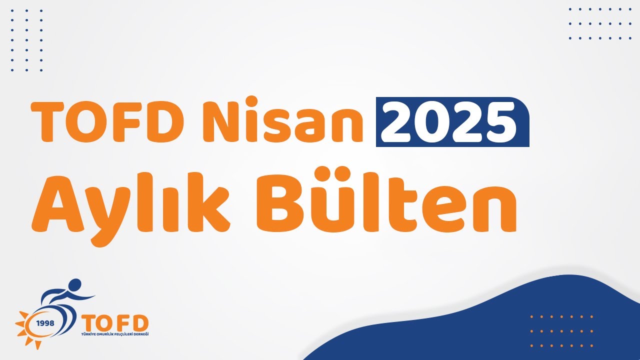 Nisan ayı bültenimiz yayınlandı!