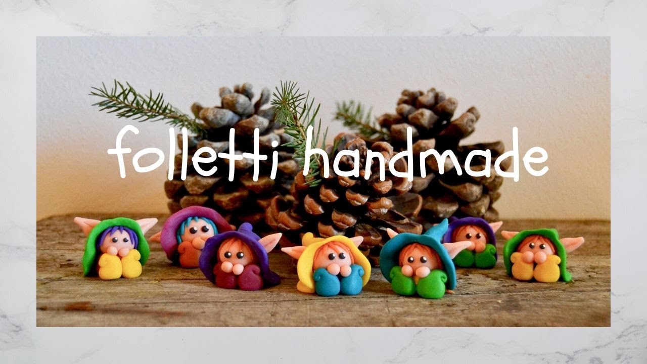 TUTORIAL FOLLETTI IN PASTA DI MAIS HANDMADE