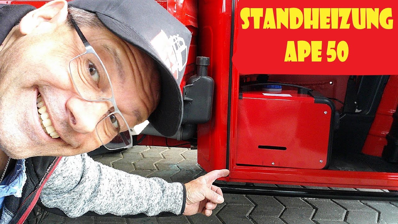 Piaggio Ape 50 Standheizung    Easy & Einfach  EINGEBAUT @ApeHarry