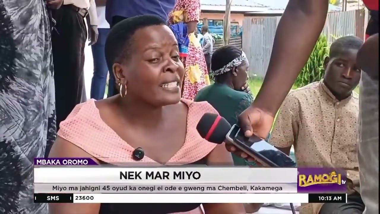 Miyo ma jahigni 45 oyud konegi ei ode Chembeli, Kakamega