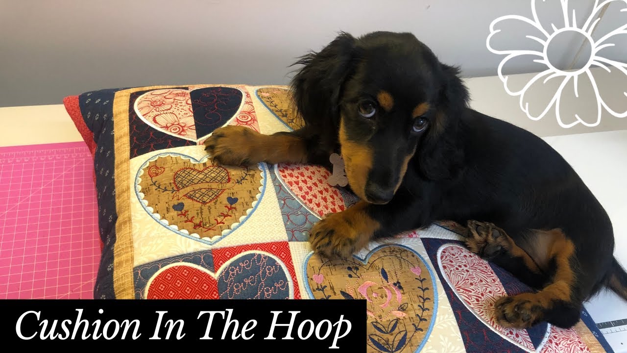 Making Cushion blocks In The Hoop - Heart of Fold Design