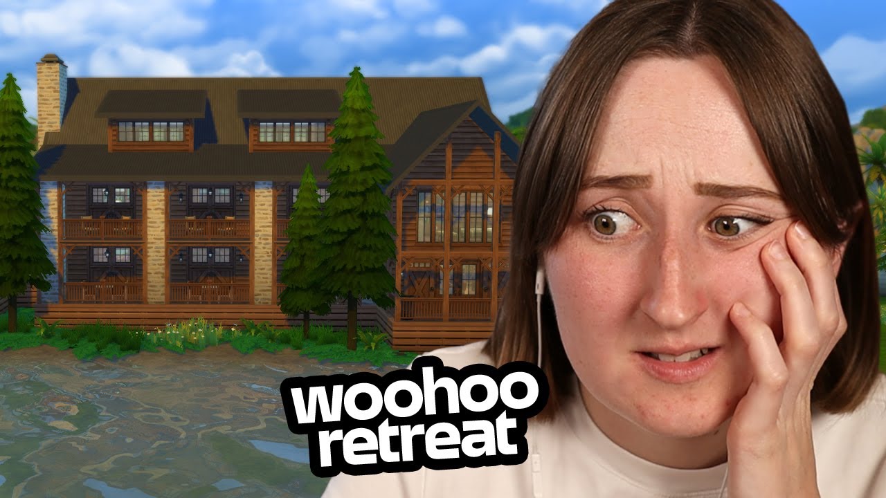 i built a WOOHOO RETREAT in the sims