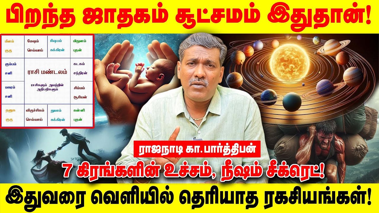 பிறந்த ஜாதகம் சூட்சமம் இதுதான்! | இதுவரை வெளியில் தெரியாத ரகசியங்கள்! | Realone Aanmeegam