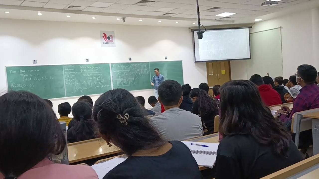 IISER Pune Physics Class (first year bs ms)