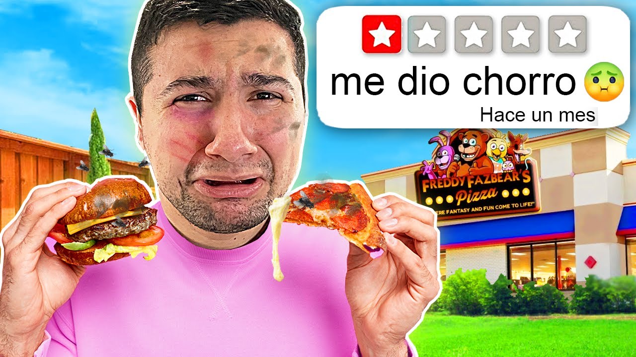Probé los restaurantes con PEORES RESEÑAS de mi ciudad *asqueroso🤮*